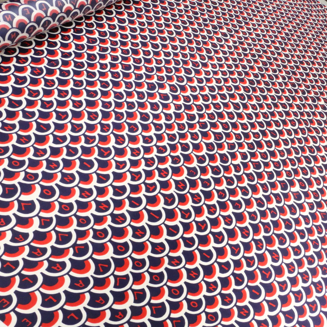 Designer Scrabble Cupro Twill - Image 4