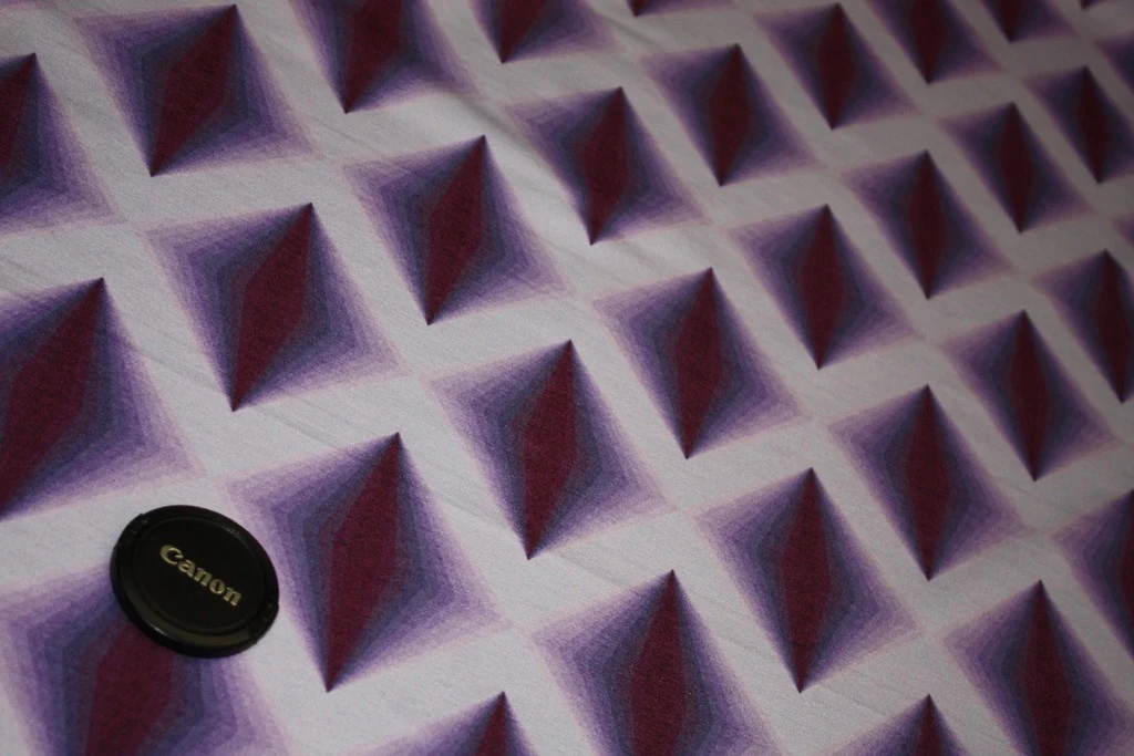Diamond Mauve - Ponti Knit - Image 2