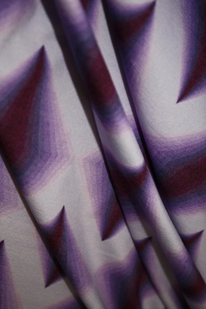 Diamond Mauve - Ponti Knit - Image 3