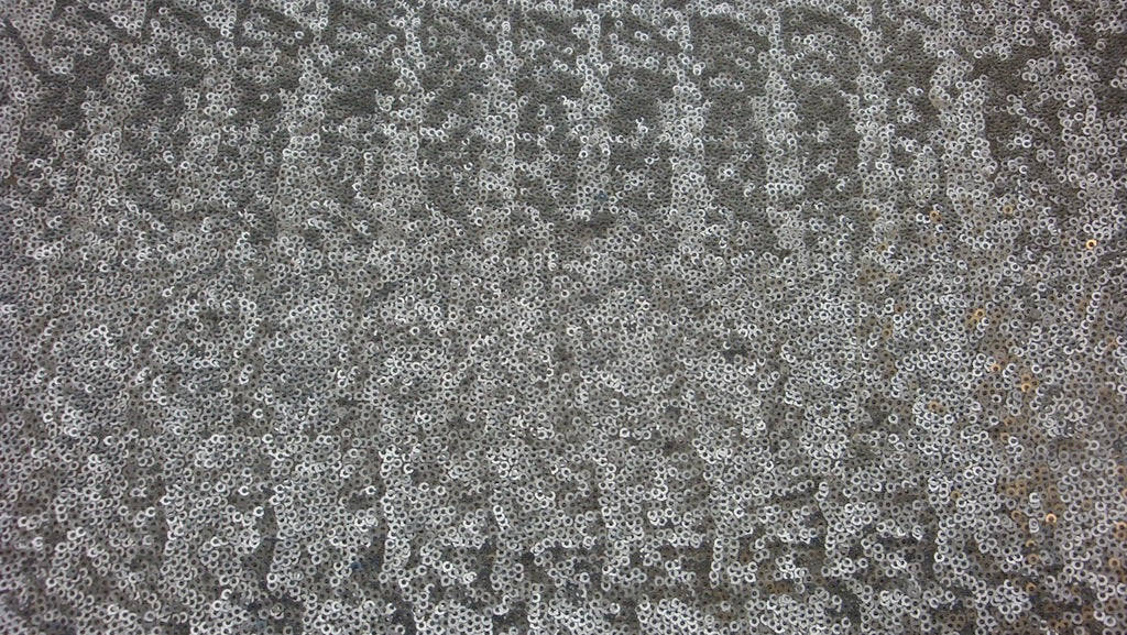 Disco Matt Silver - Stretch Sequins - Image 2