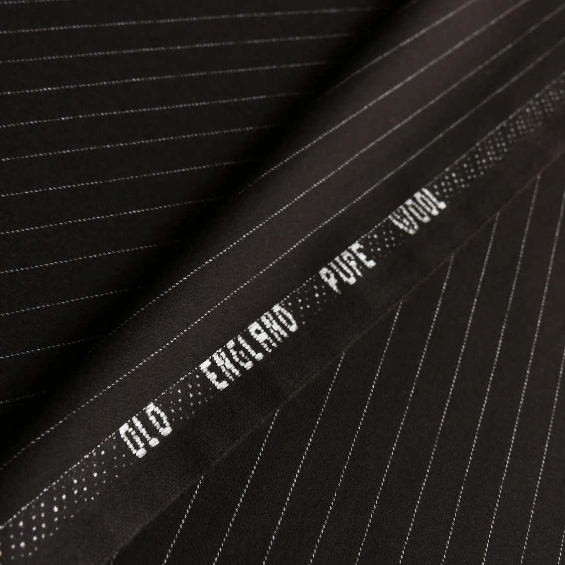 Dolce Striped Wool Suiting - Chocolate Pinstripe - Image 3