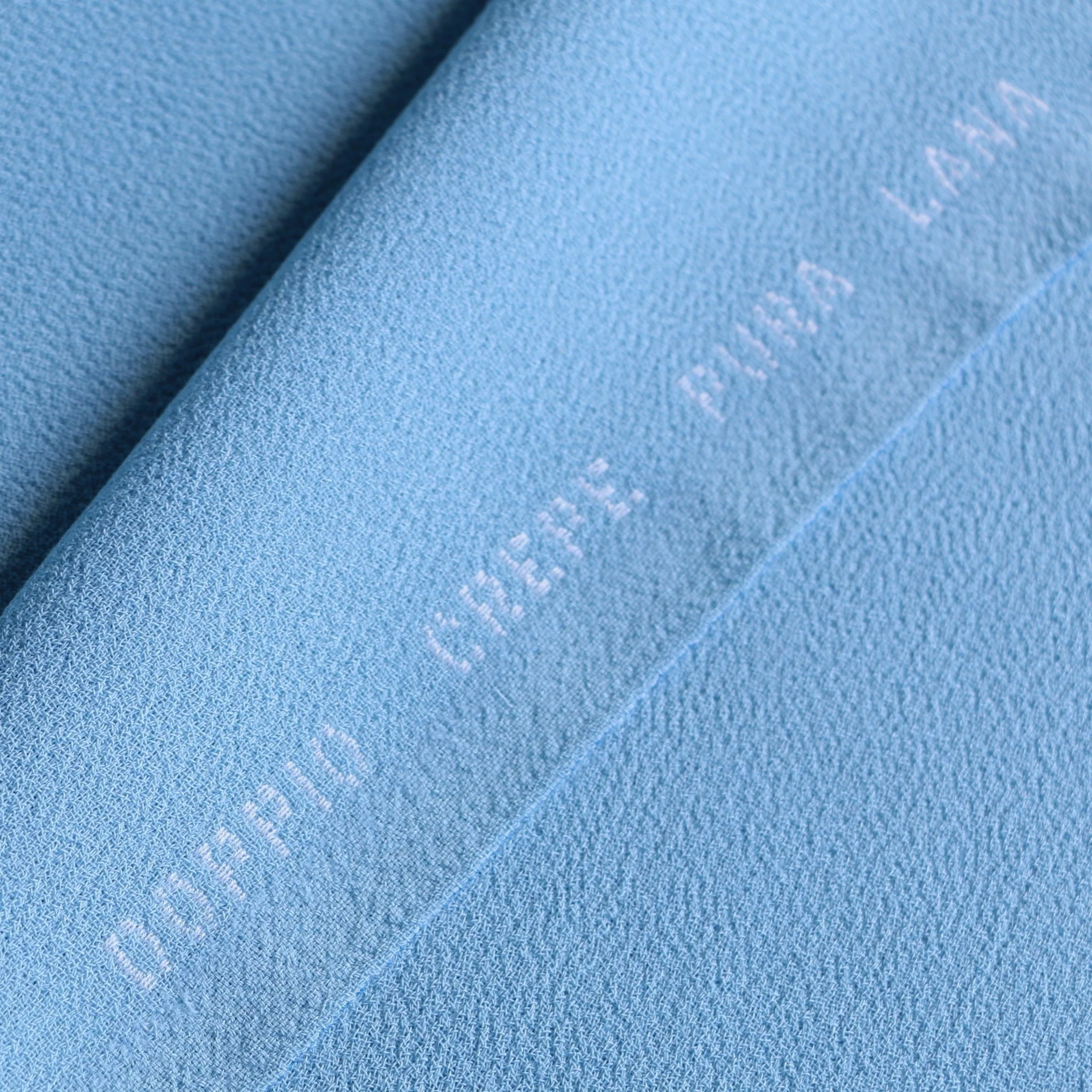 Doppio Crepe Sky Blue - Image 3