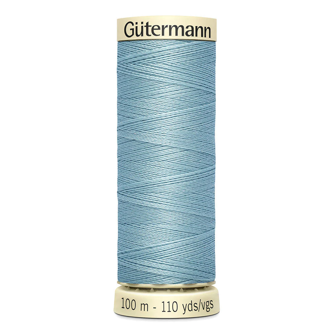 Doppio Crepe Sky Blue - Image 6