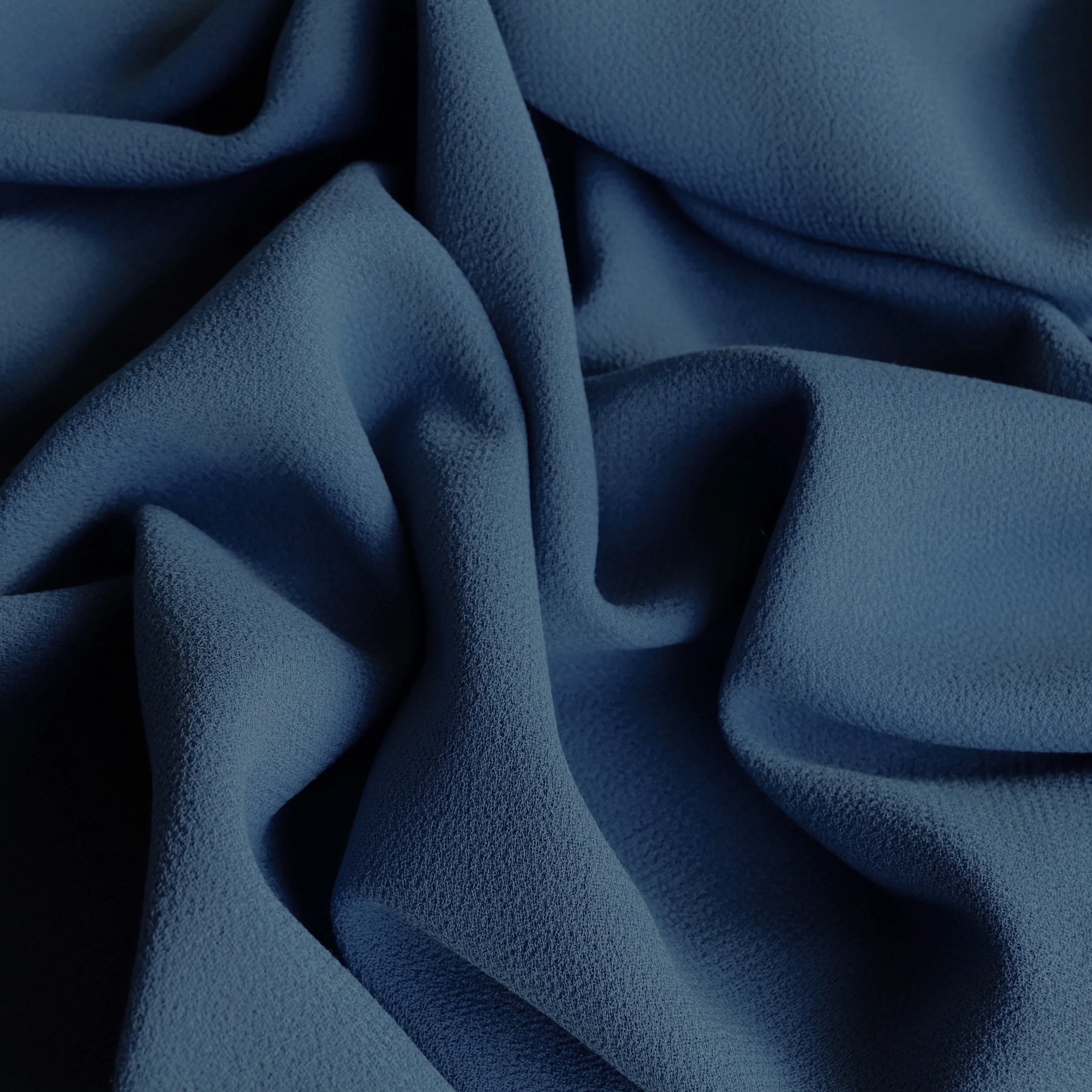 Doppio Crepe Storm Blue - Image 2