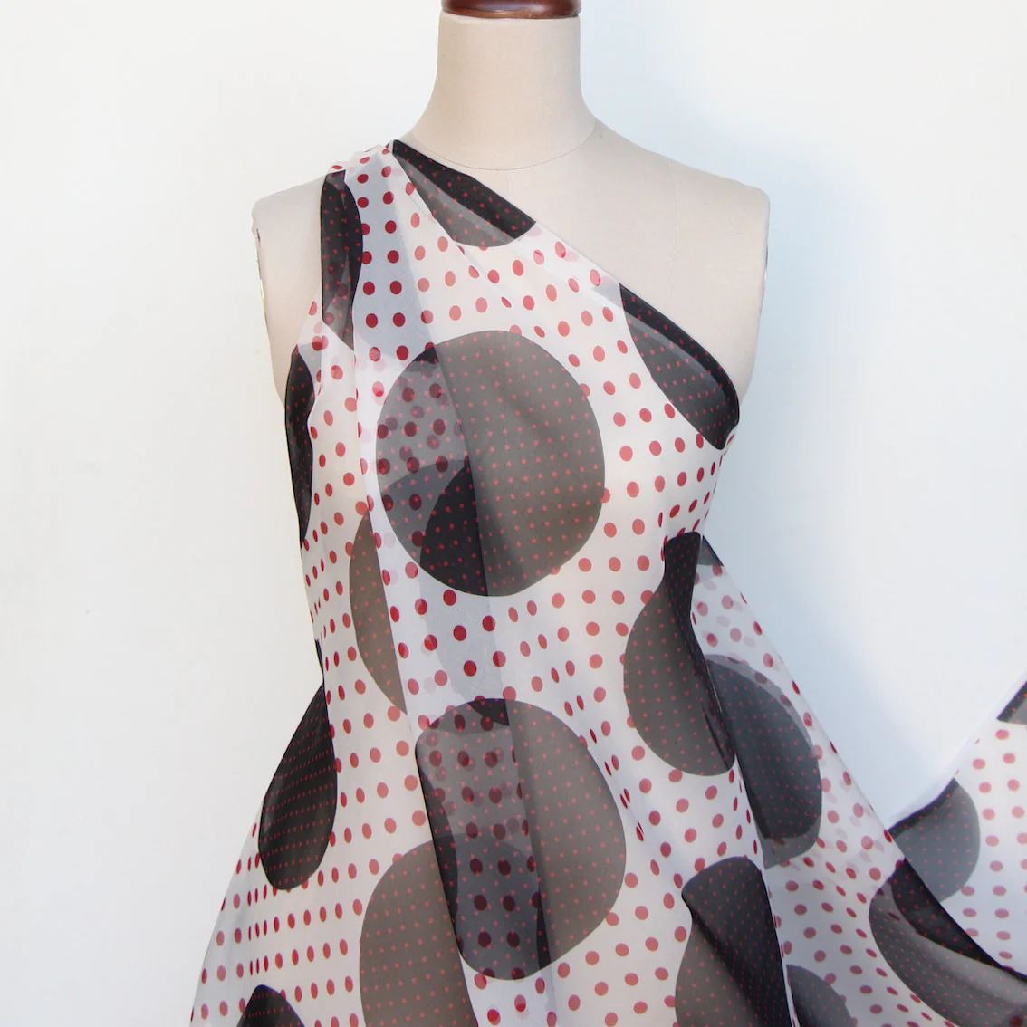 Dots To Circles - Silk Organza - Image 5