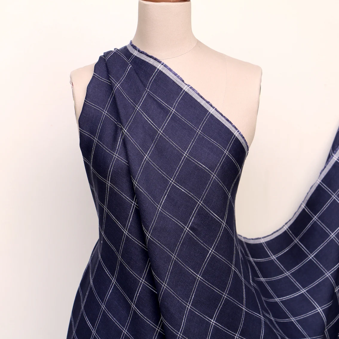 Double Line Cross Linen Twill - Image 5