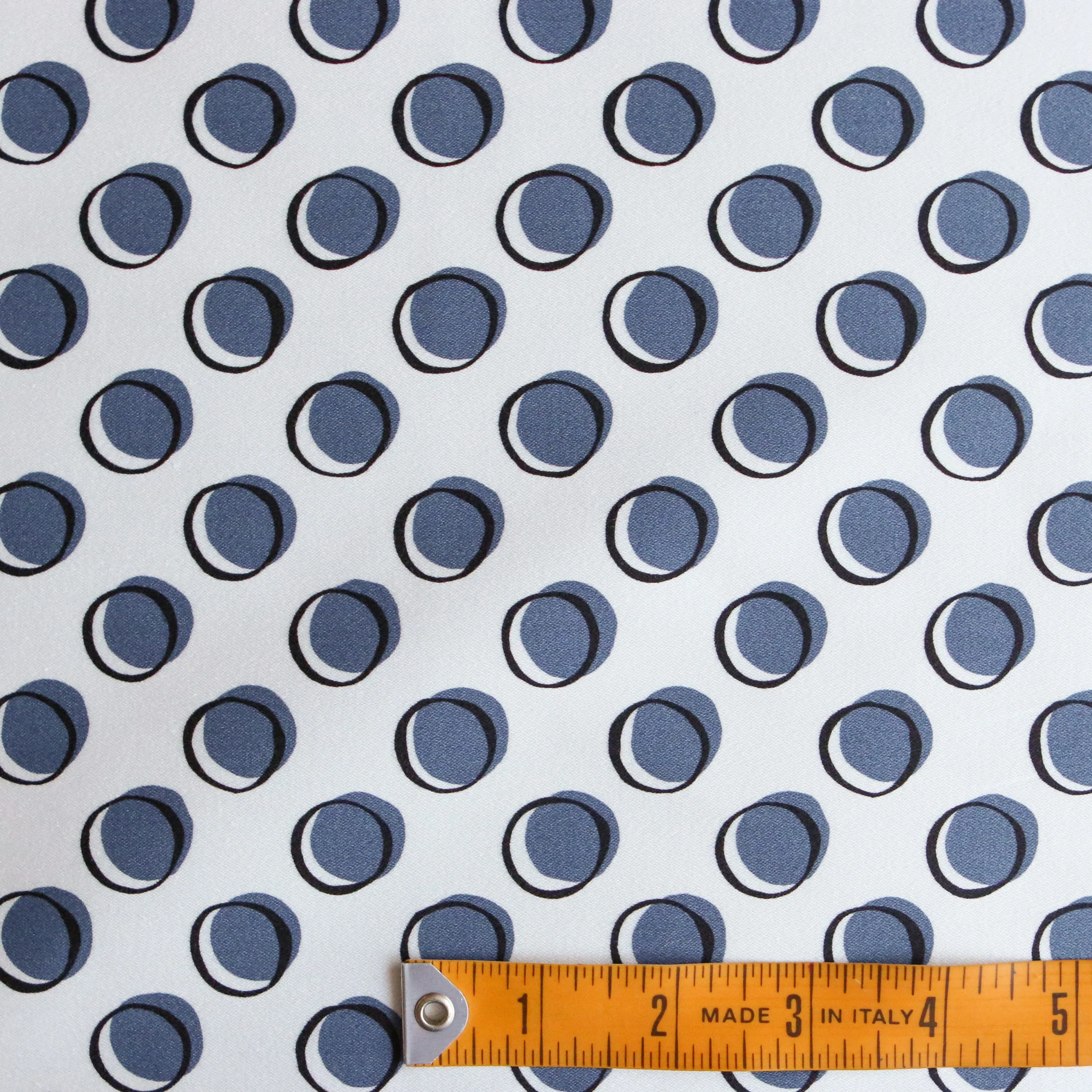 Double Spot Wedgewood Stretch Cotton - Image 3