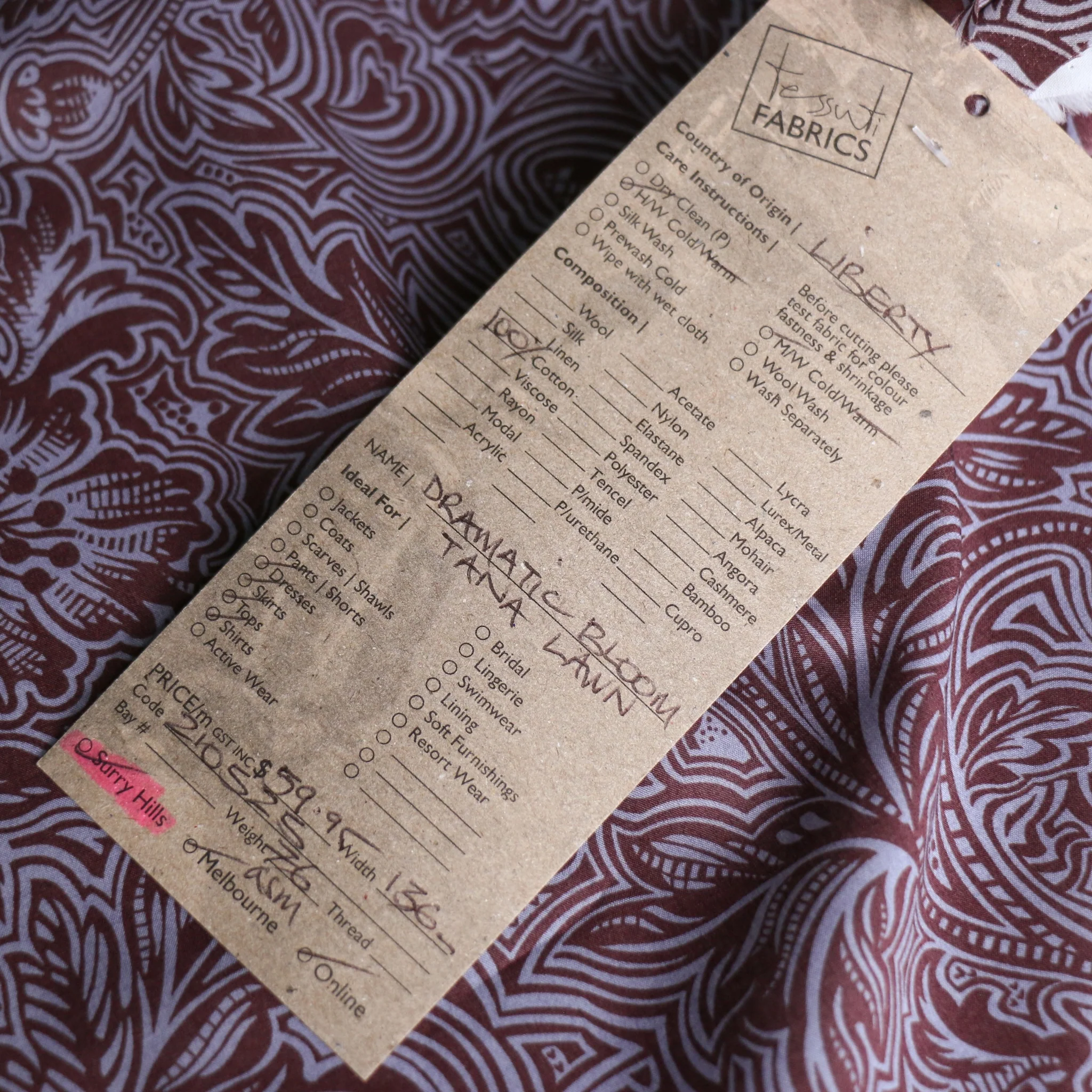 Dramatic Bloom - Liberty Tana Lawn⢠- Image 4