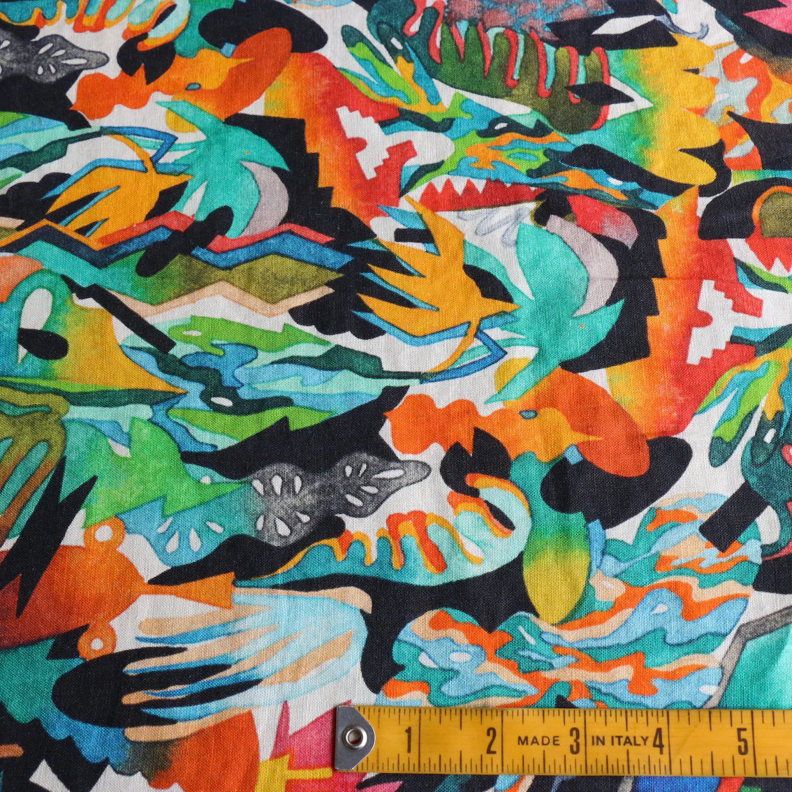 Dreamland Washed Printed Linen - Image 3
