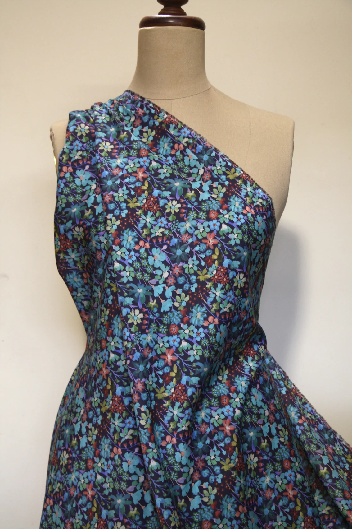Dreams Of Summer Blue - Liberty Tana Lawn - Image 6