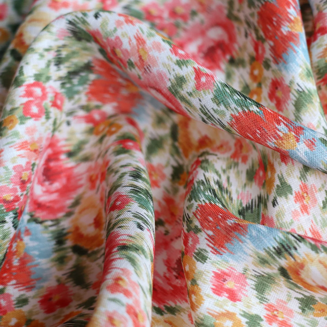 Dreamy Blooms - Liberty Sycamore Linen - Image 2