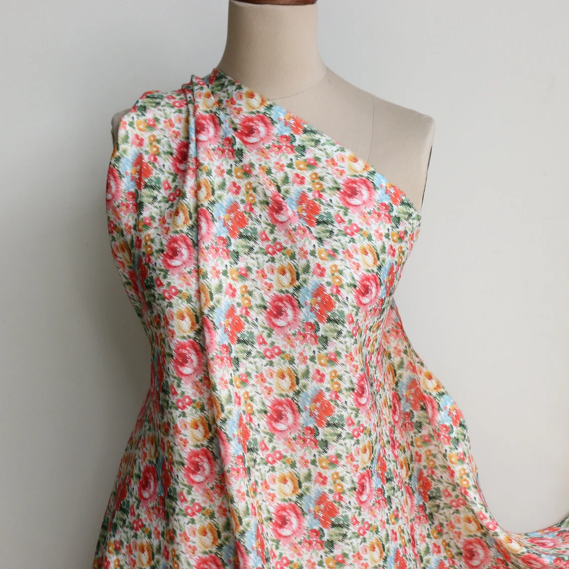 Dreamy Blooms - Liberty Sycamore Linen - Image 5