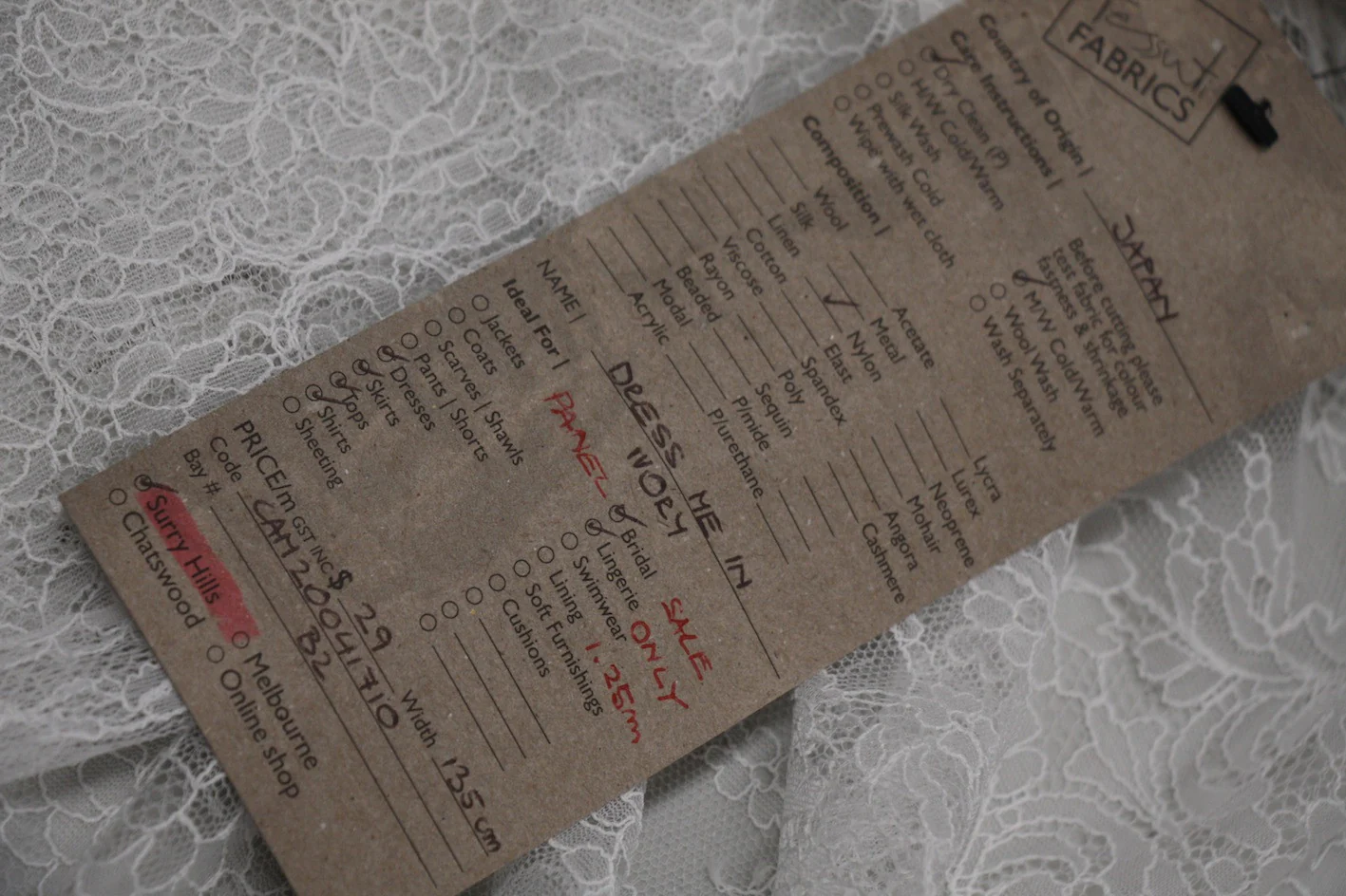 Dress Me In Ivory - Chantilly Lace - Image 3