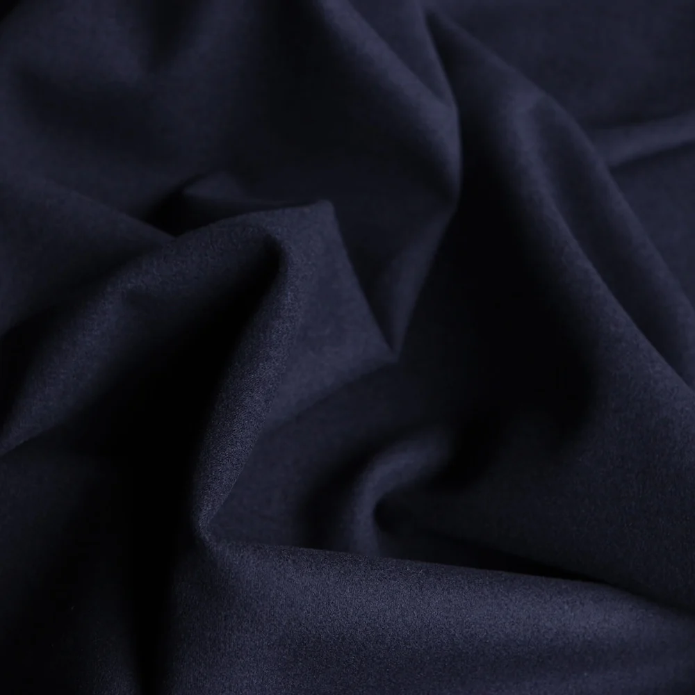 Duca Navy - Stretch Brushed Cotton - Image 2