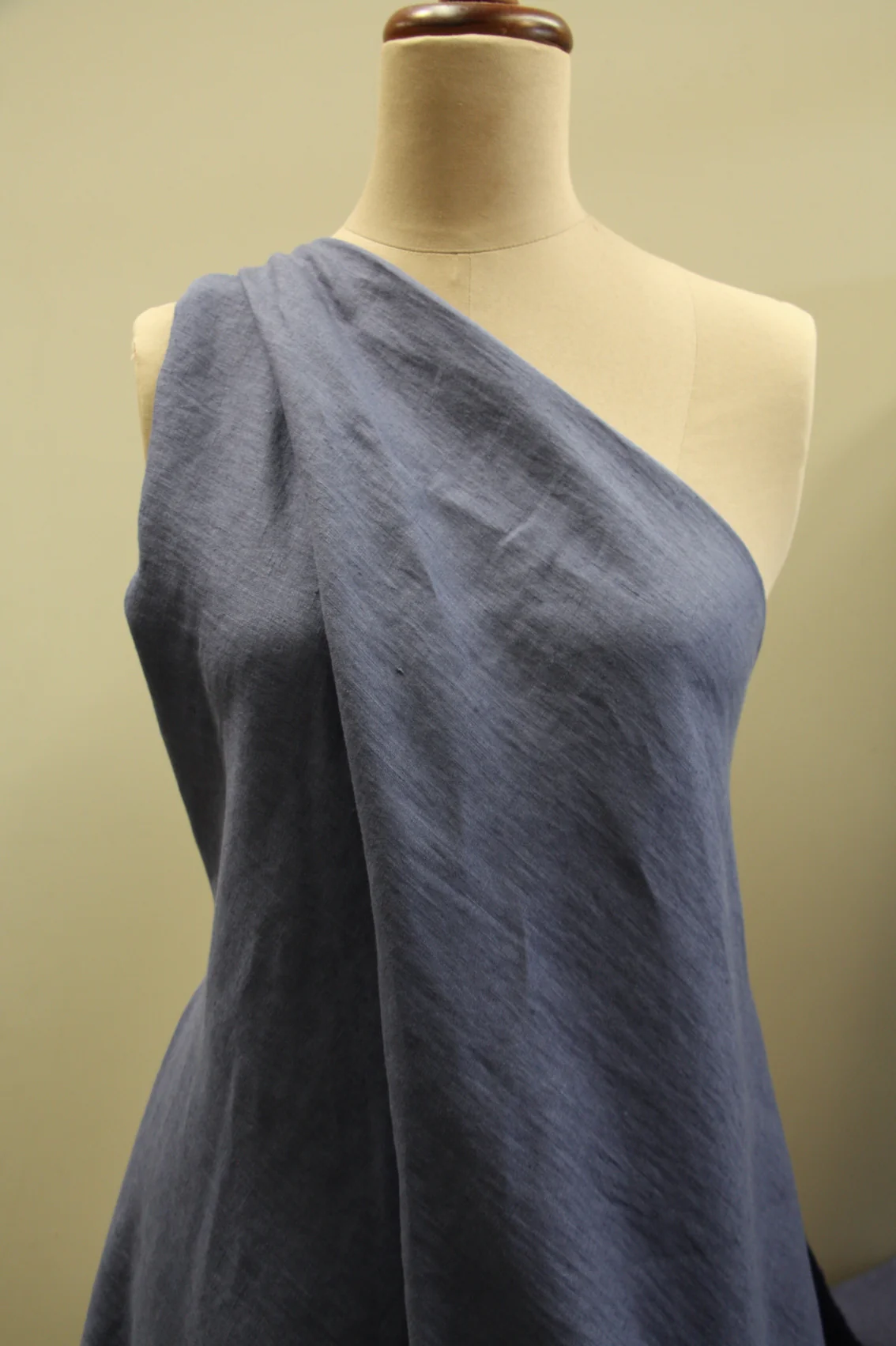 EU Dusk Blue Washed Linen - Image 3