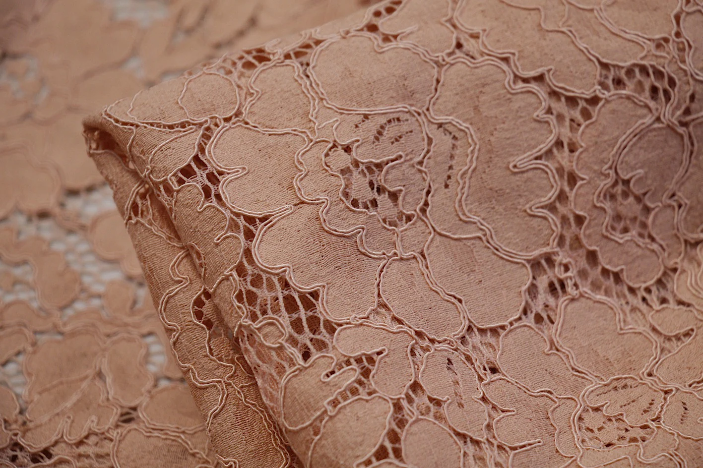 Dusty Architectural Lace - Panel