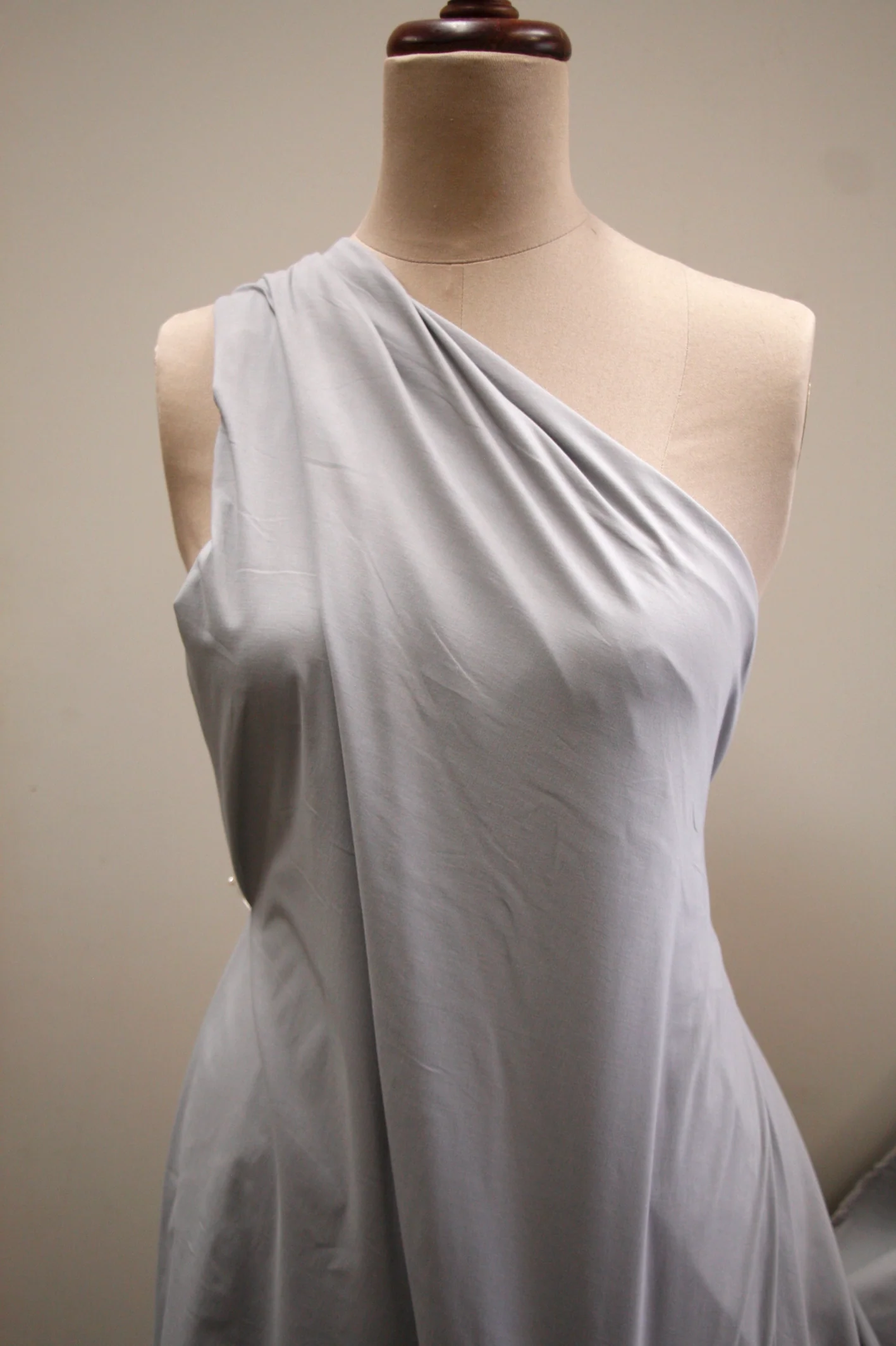 Dusty Grey Microprene - Image 3