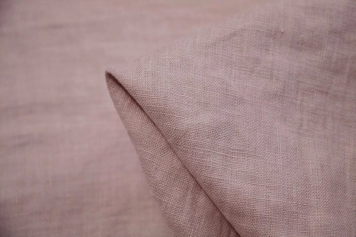 EU Dusty Pink Washed Linen