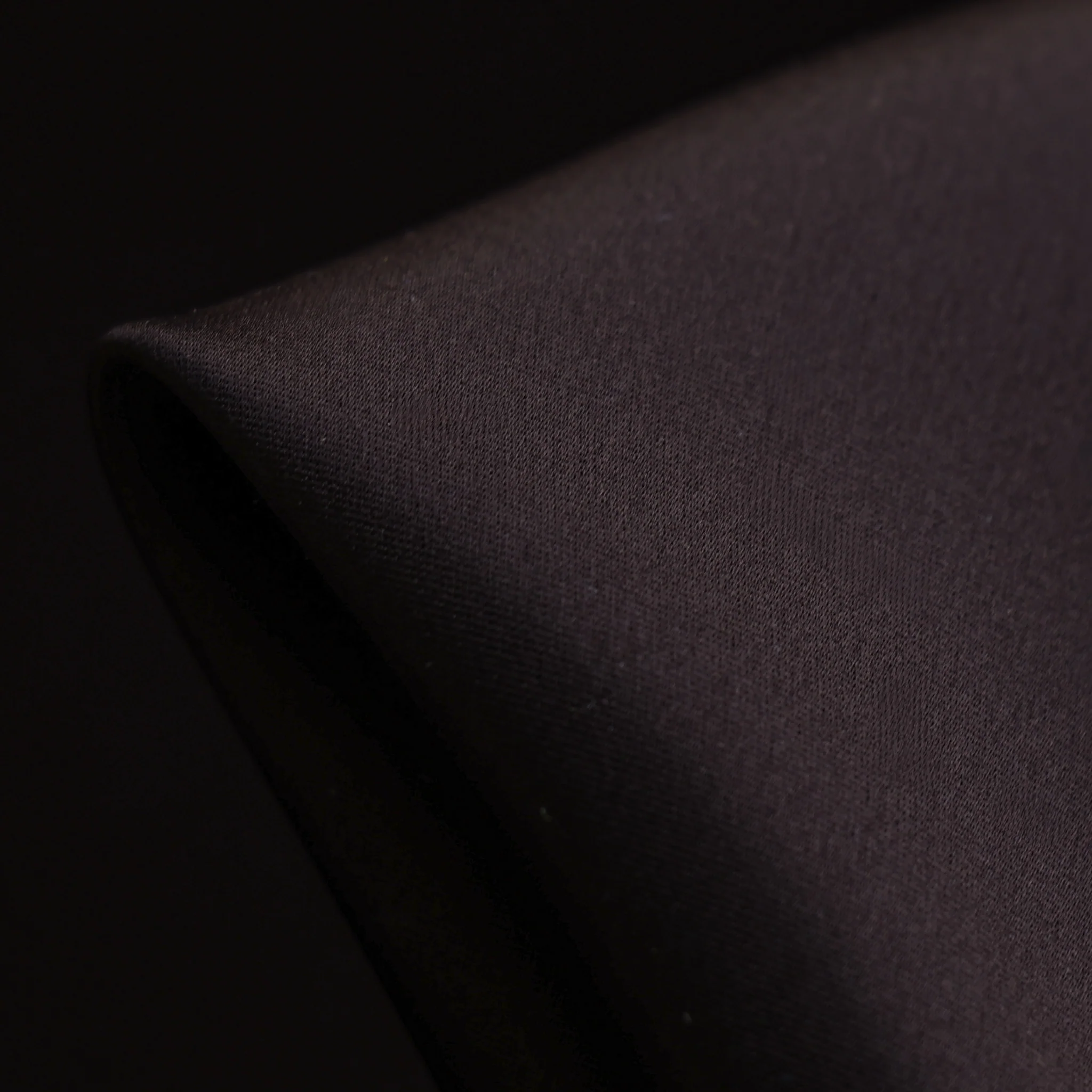Ebano Chocolate Seta Di Sera - Double Sided Satin Silk