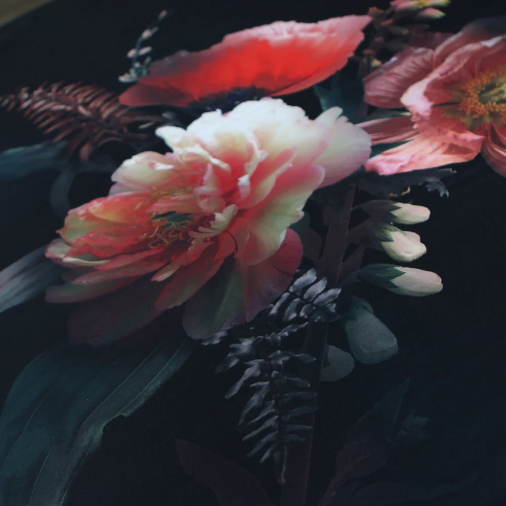 Ebon Grove Silk - Panel Print - Image 4