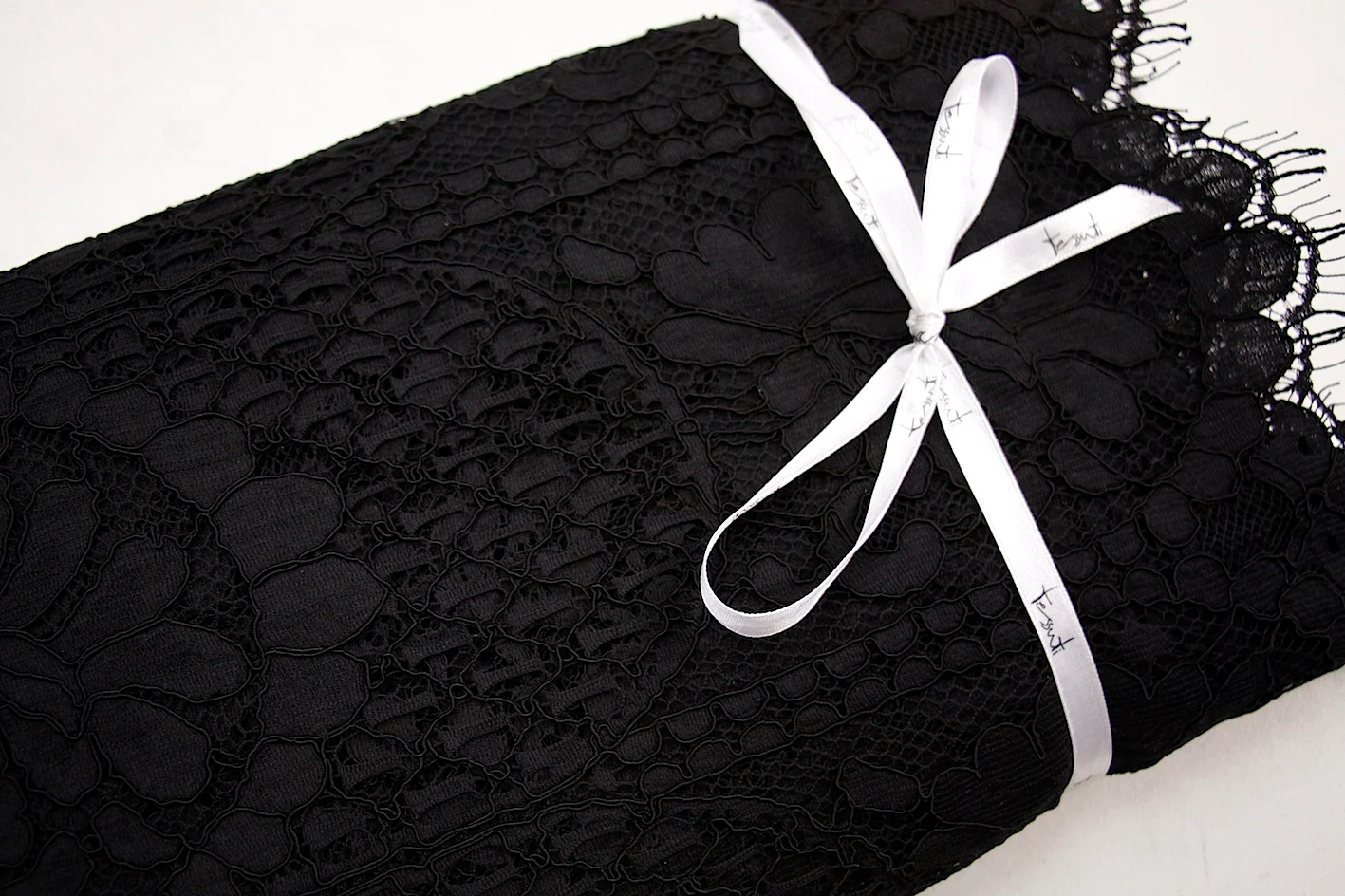 Ebony Corded Lace
