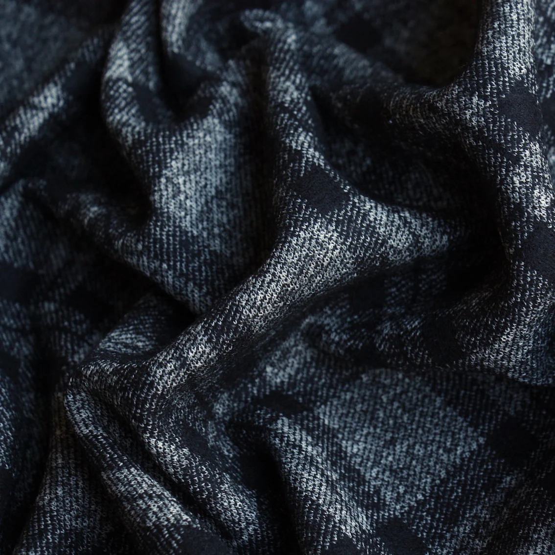 Ebony Grey Check Jersey - Image 2