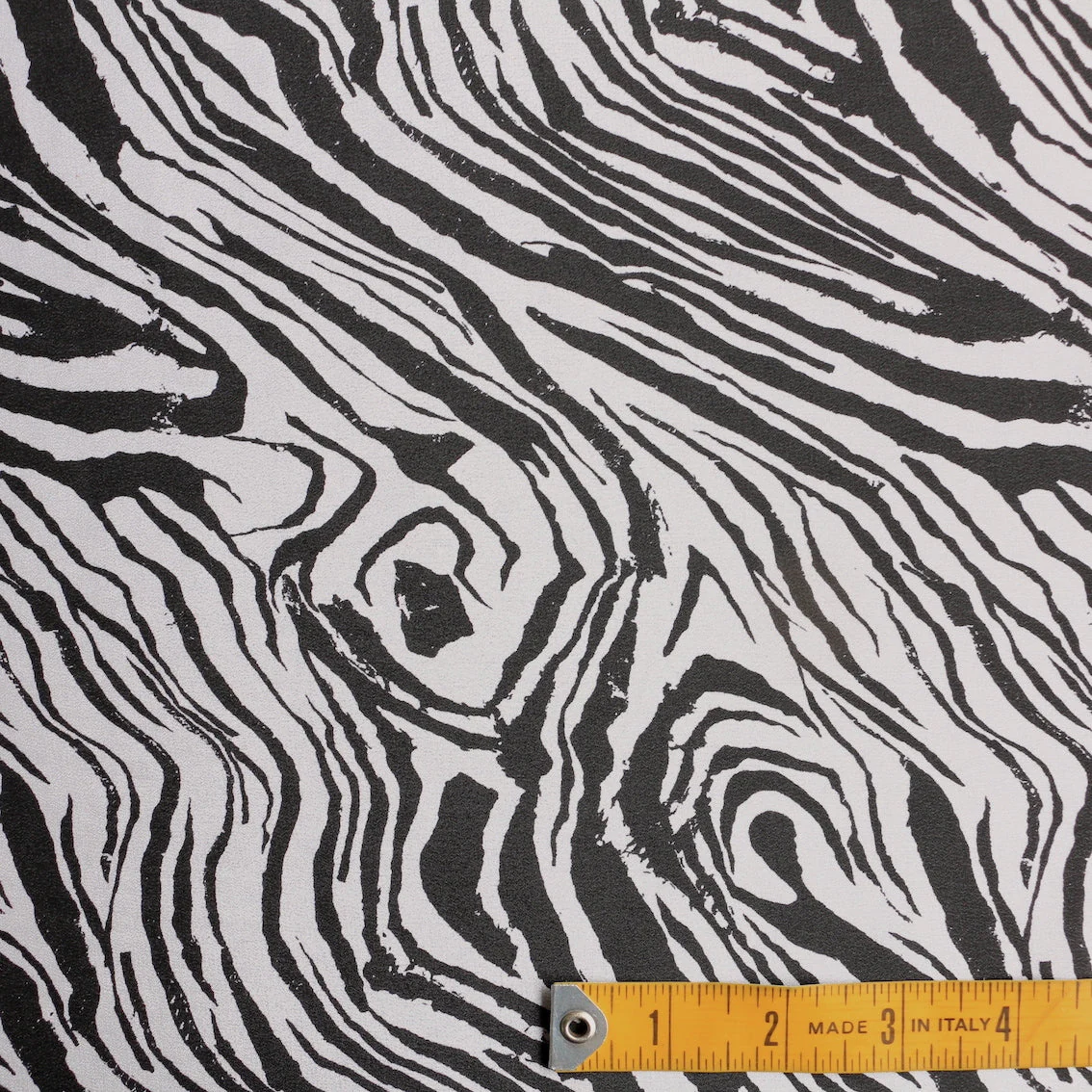 Ebony Twisters - Silk Crepe De Chine - Image 3