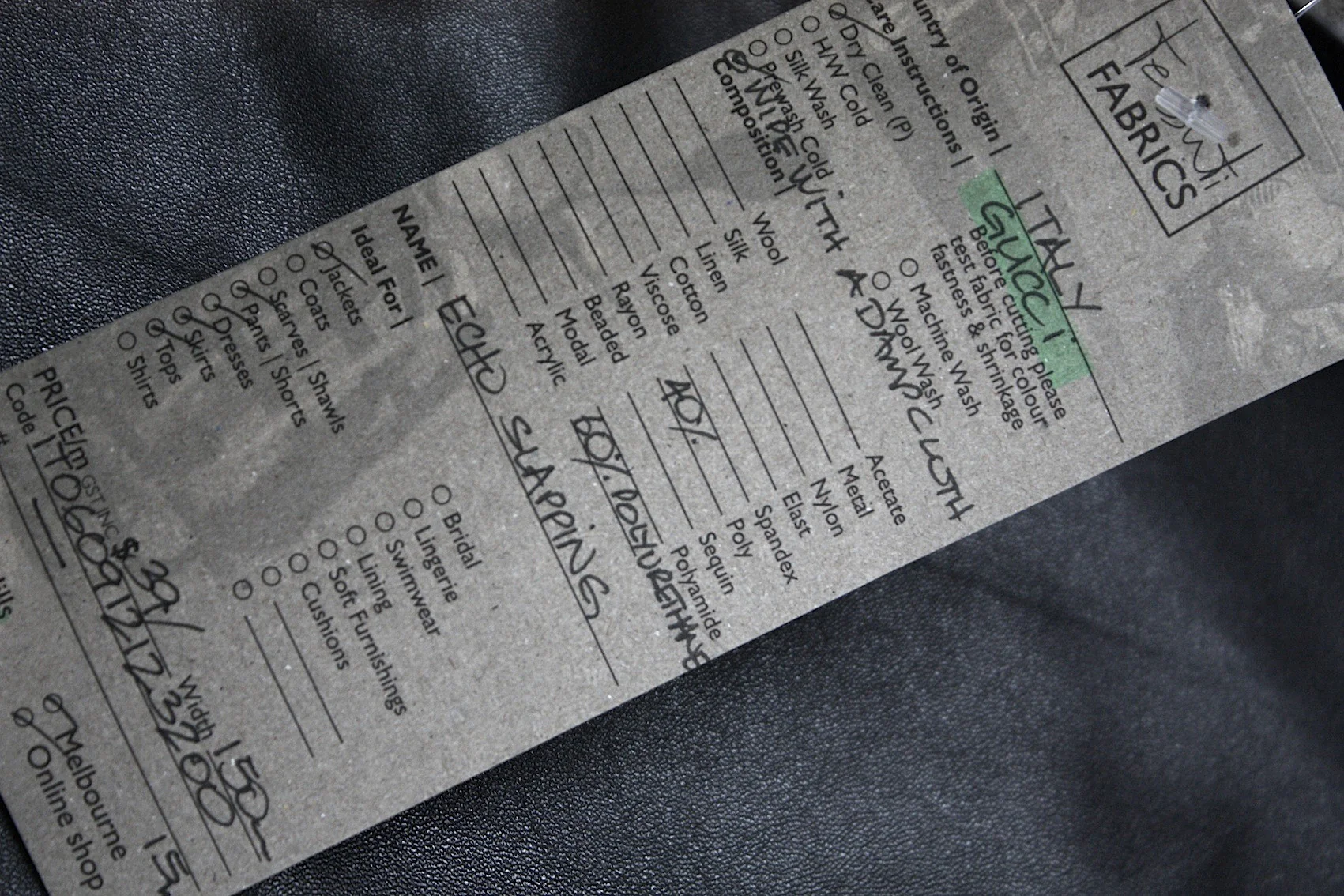 Echo Slapping - Faux Leather - Image 4