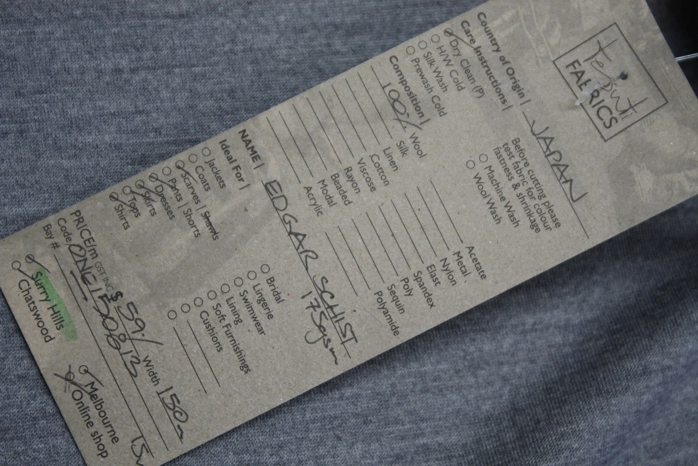 Edgar Schist - Wool Jersey - Image 4