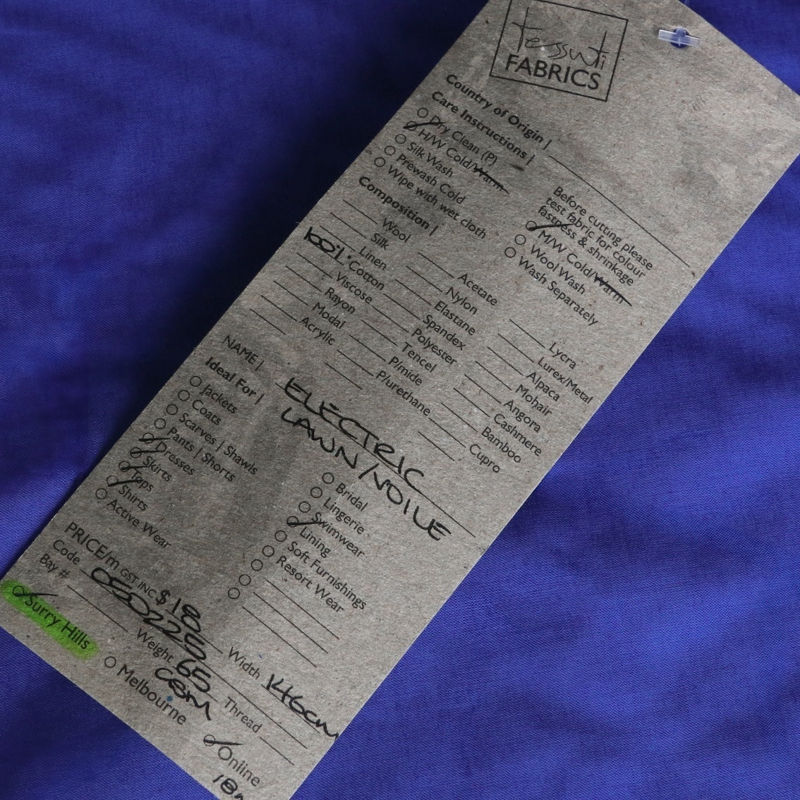 Electric Cotton Lawn/Voile - Image 3