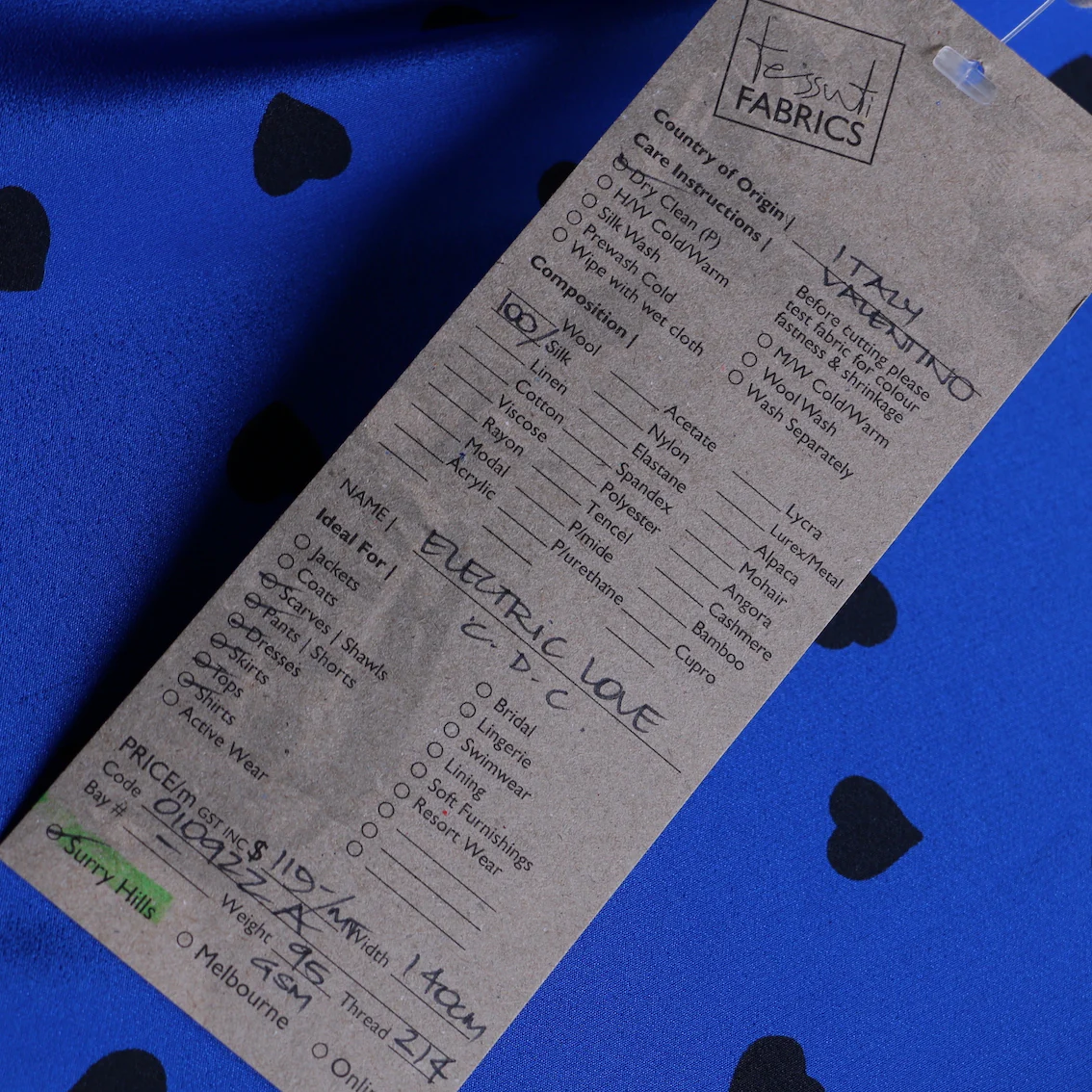 Electric Love - Silk Crepe De Chine - Image 5