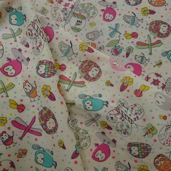 Liberty-Eliza's Owls Pink - Image 3