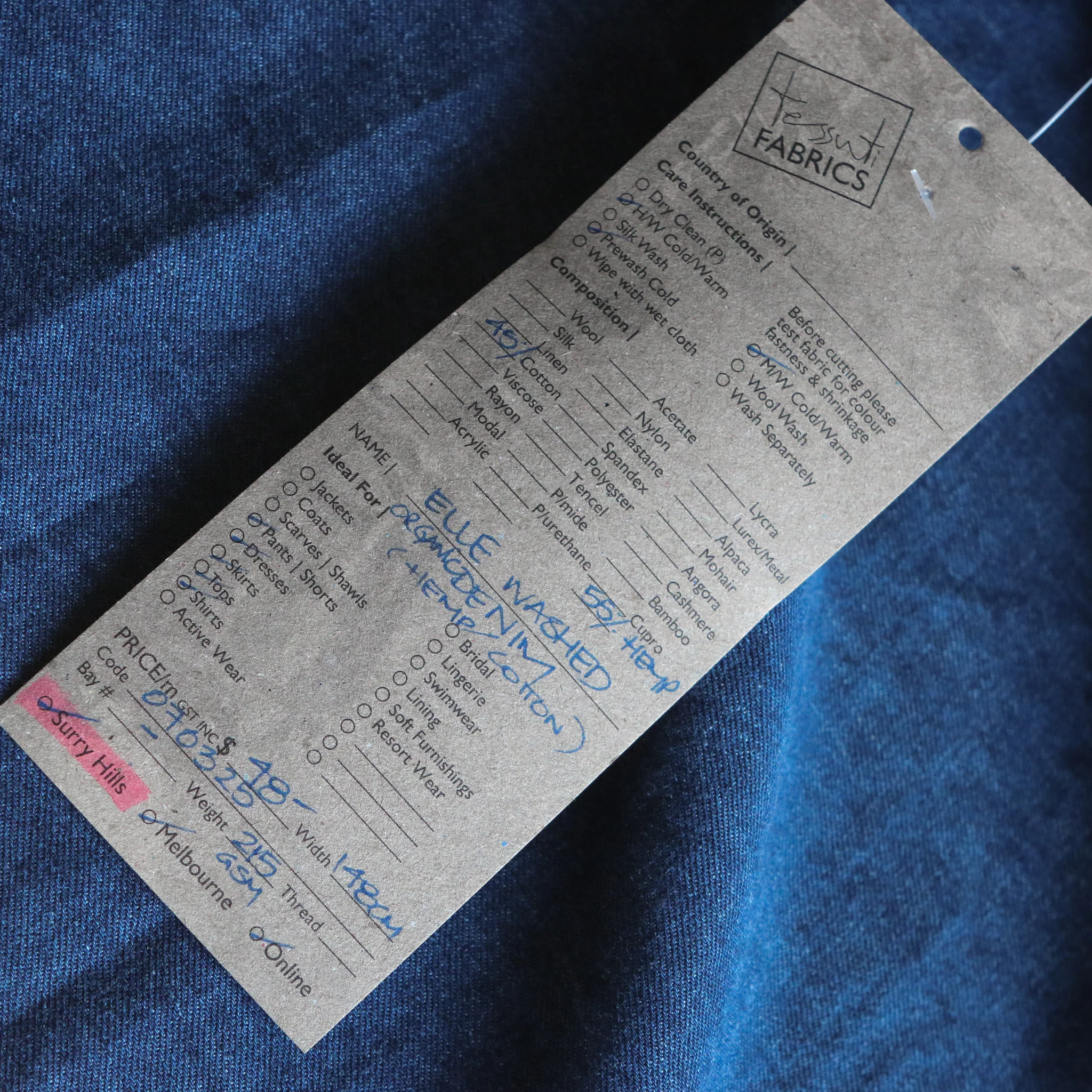 Elle Washed Organic Denim - Image 3