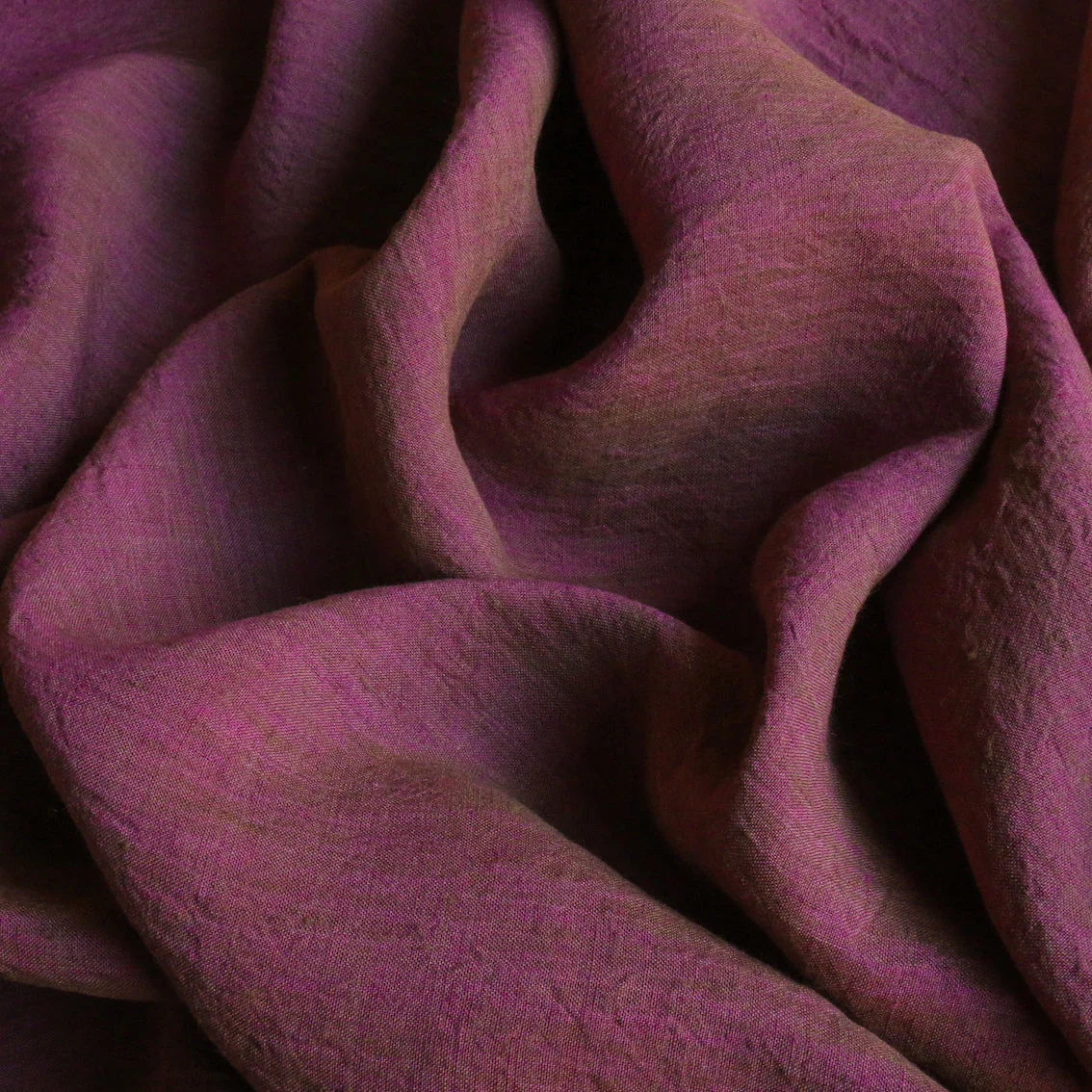 Ellie Raspberry Yarn Dyed Linen - Image 2