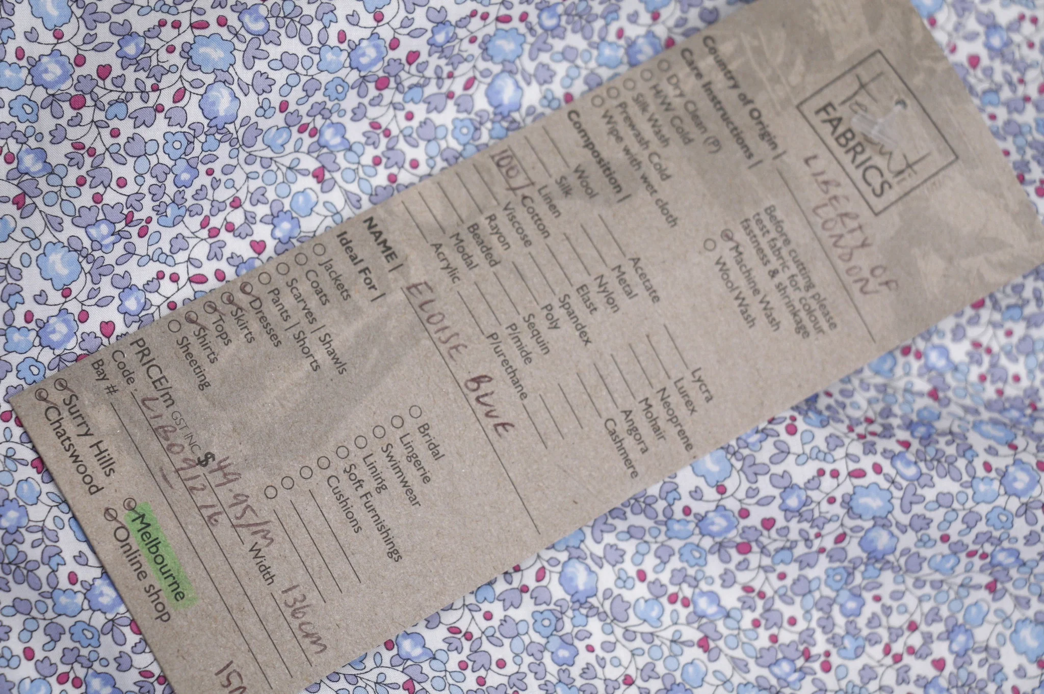 Eloise Blue - Liberty Of London - Image 3