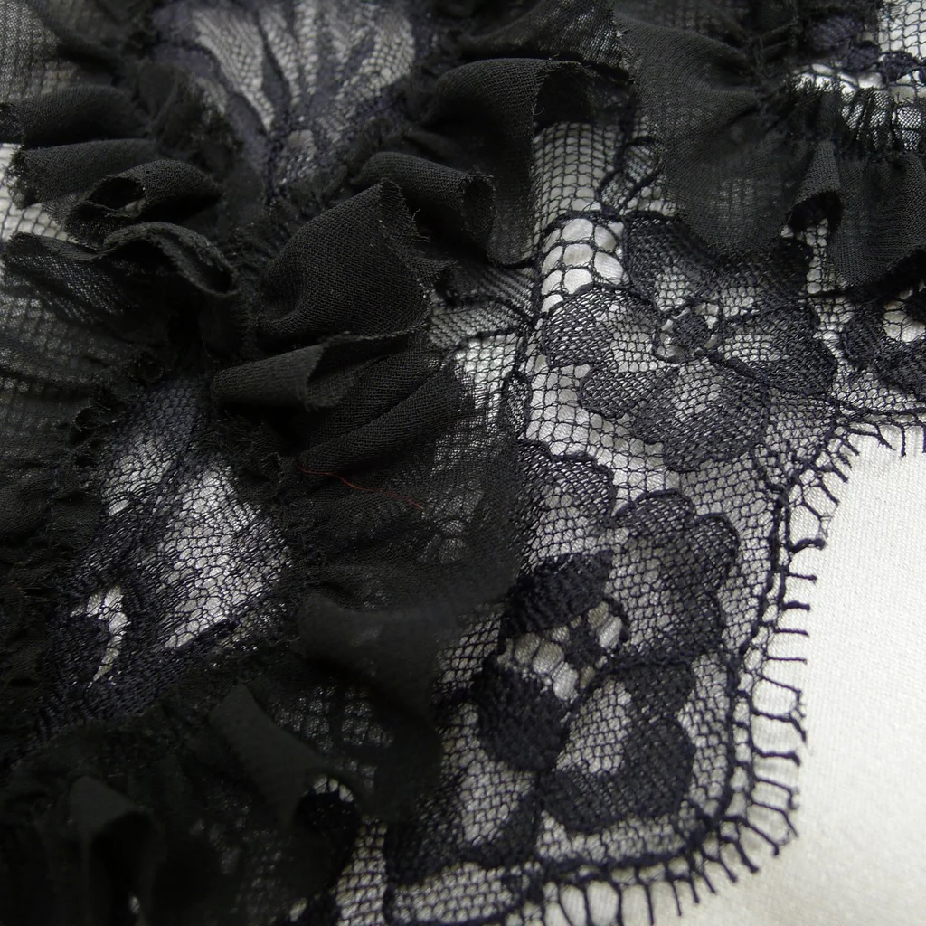 Embroidered Tulle Ribbon - Image 2