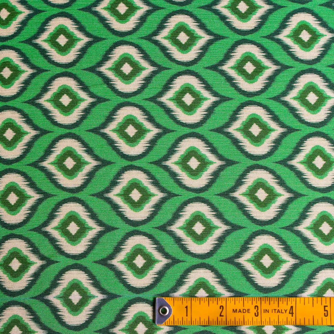 Emerald Plume Crinkle Viscose - Image 3