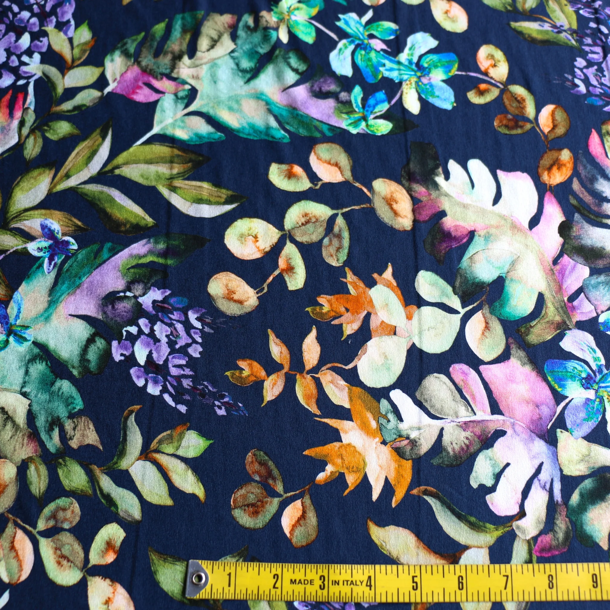 Emerald Tropics Viscose Jersey - Image 3