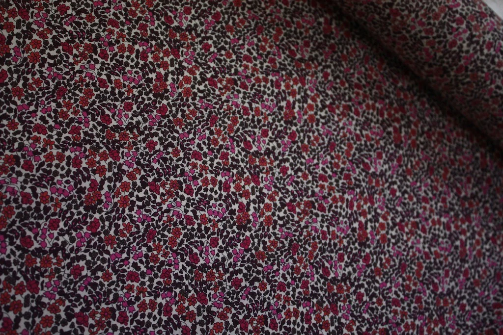 Emilia's Flowers Pink - Tana Lawn (mel) - Image 2