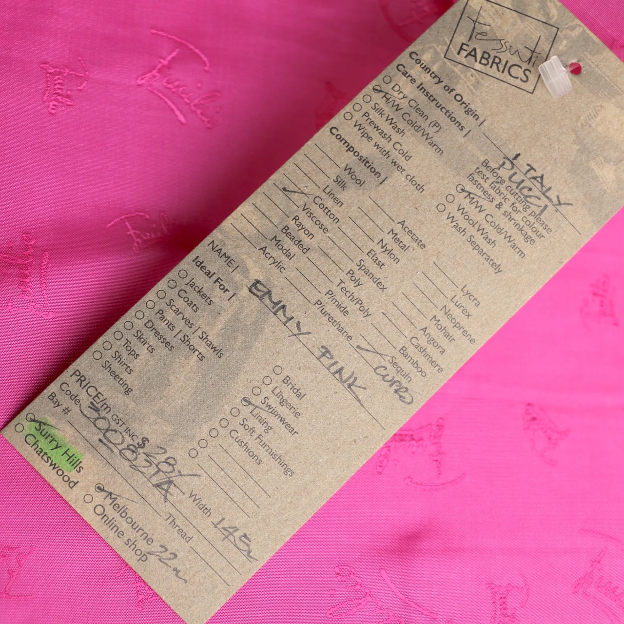 Emmy Pink Fancy Lining - Image 5