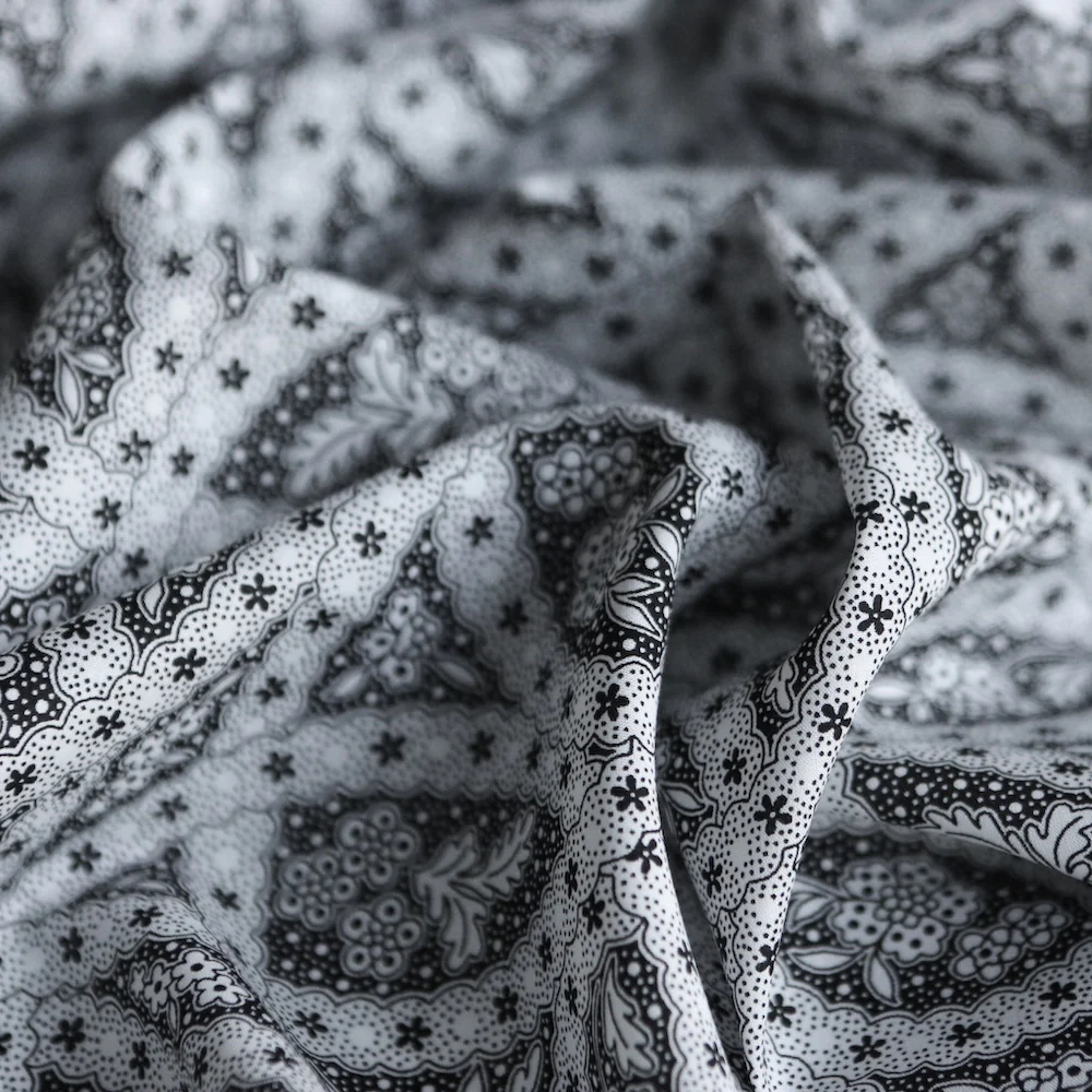 Endless Love Black - Liberty Tana  Lawn™ - Image 2