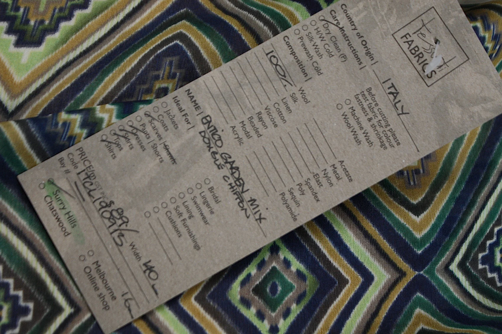 Entico Garden Mix - Double Silk Chiffon - Image 6