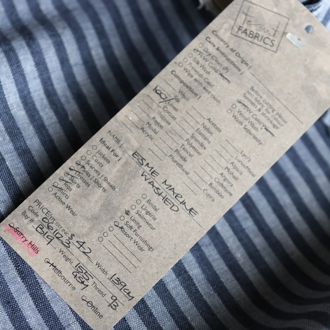 Esme Marine Linen - Image 3
