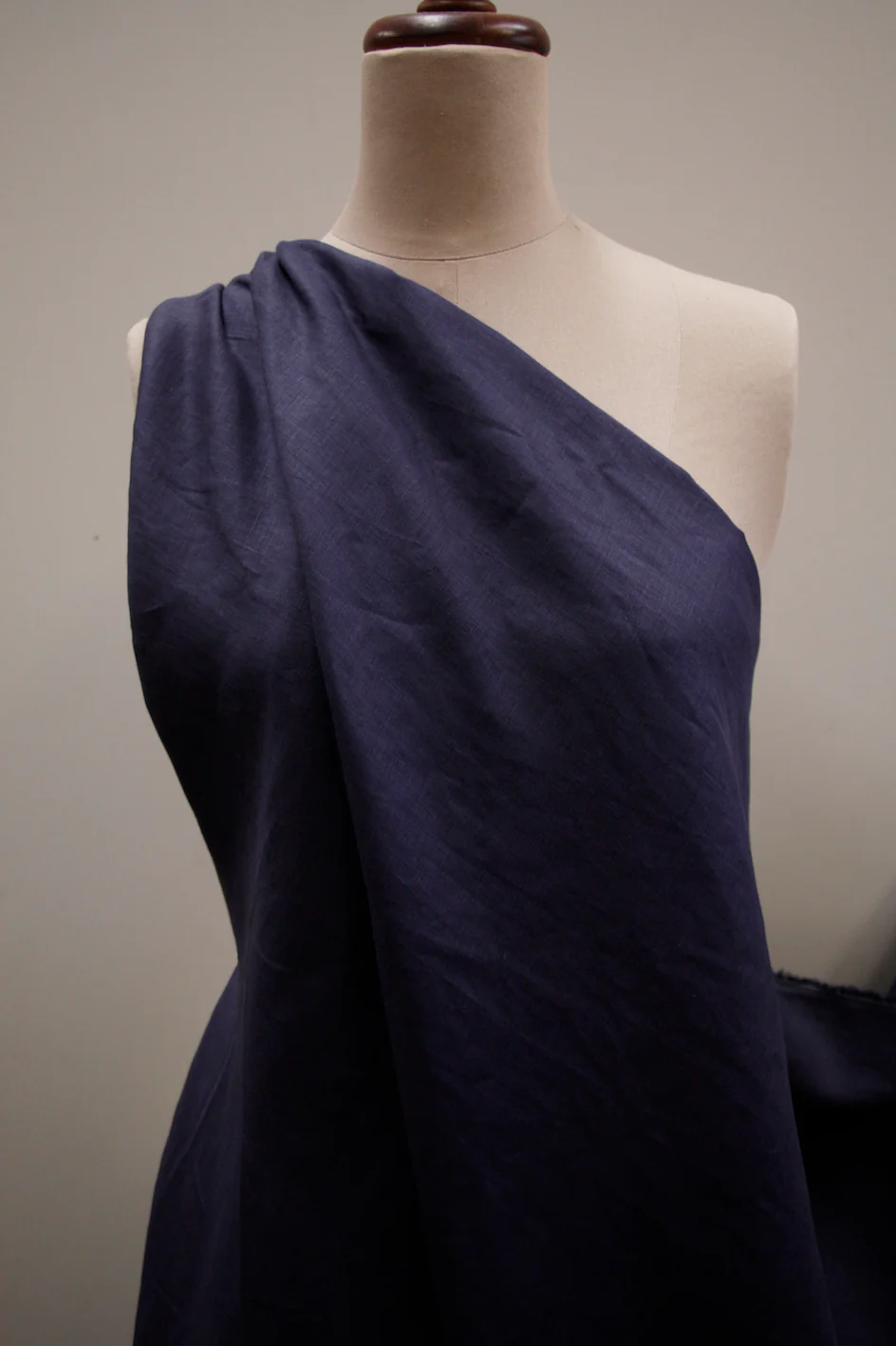Estate Navy - Soft Finish Linen - Image 3
