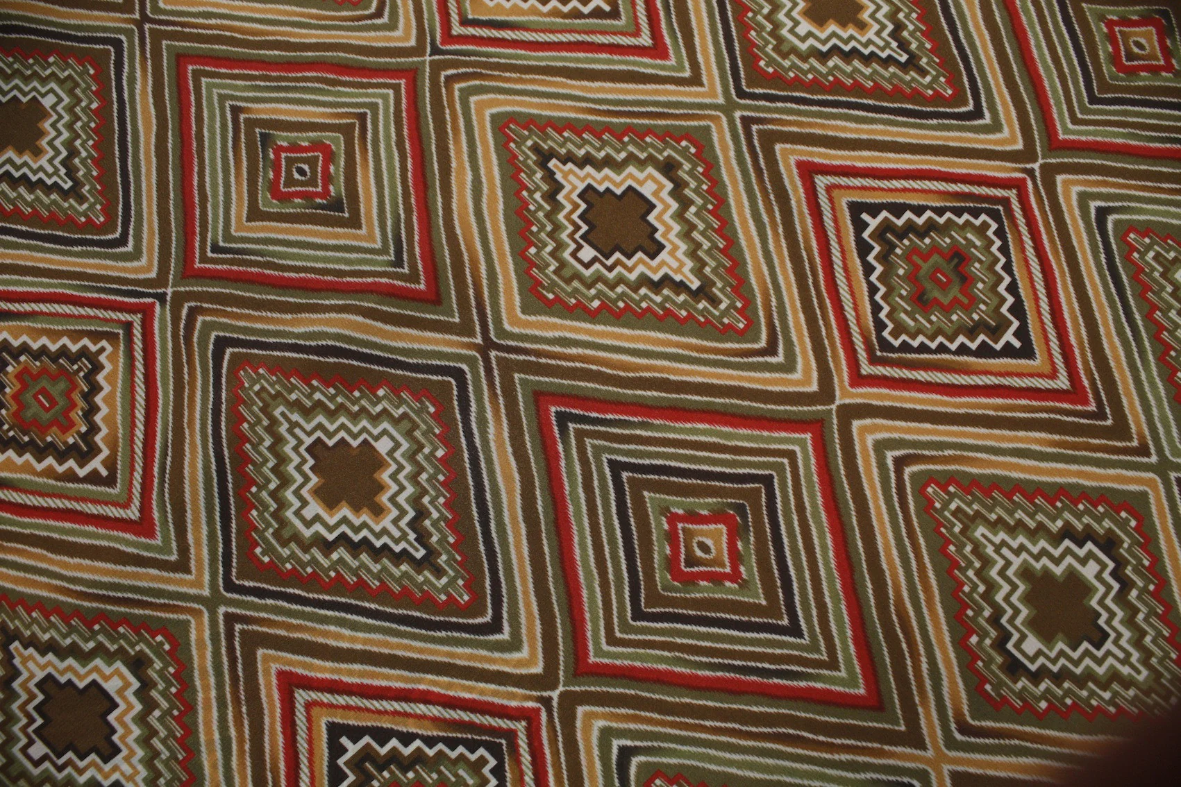 Etnico Crepe de Chine Olive - Image 2