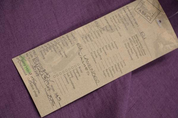 EU Lavender Washed Linen - Image 2