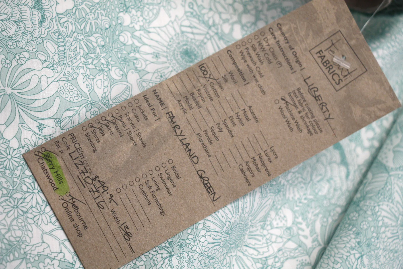 Fairyland Green - Liberty of London - Image 3