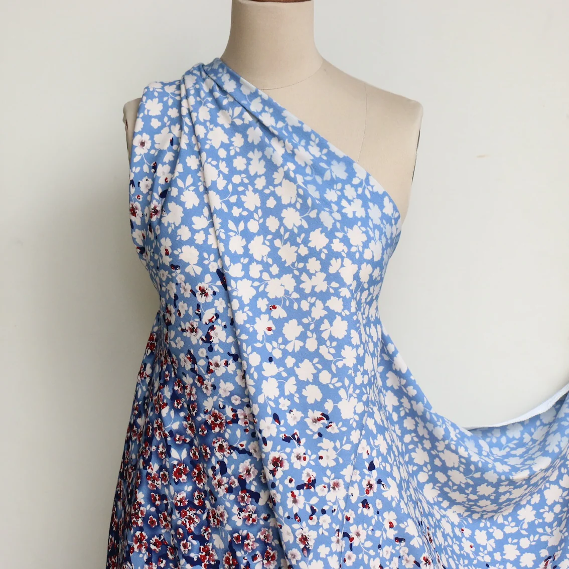 Falling Blooms Viscose Crepe - Image 6
