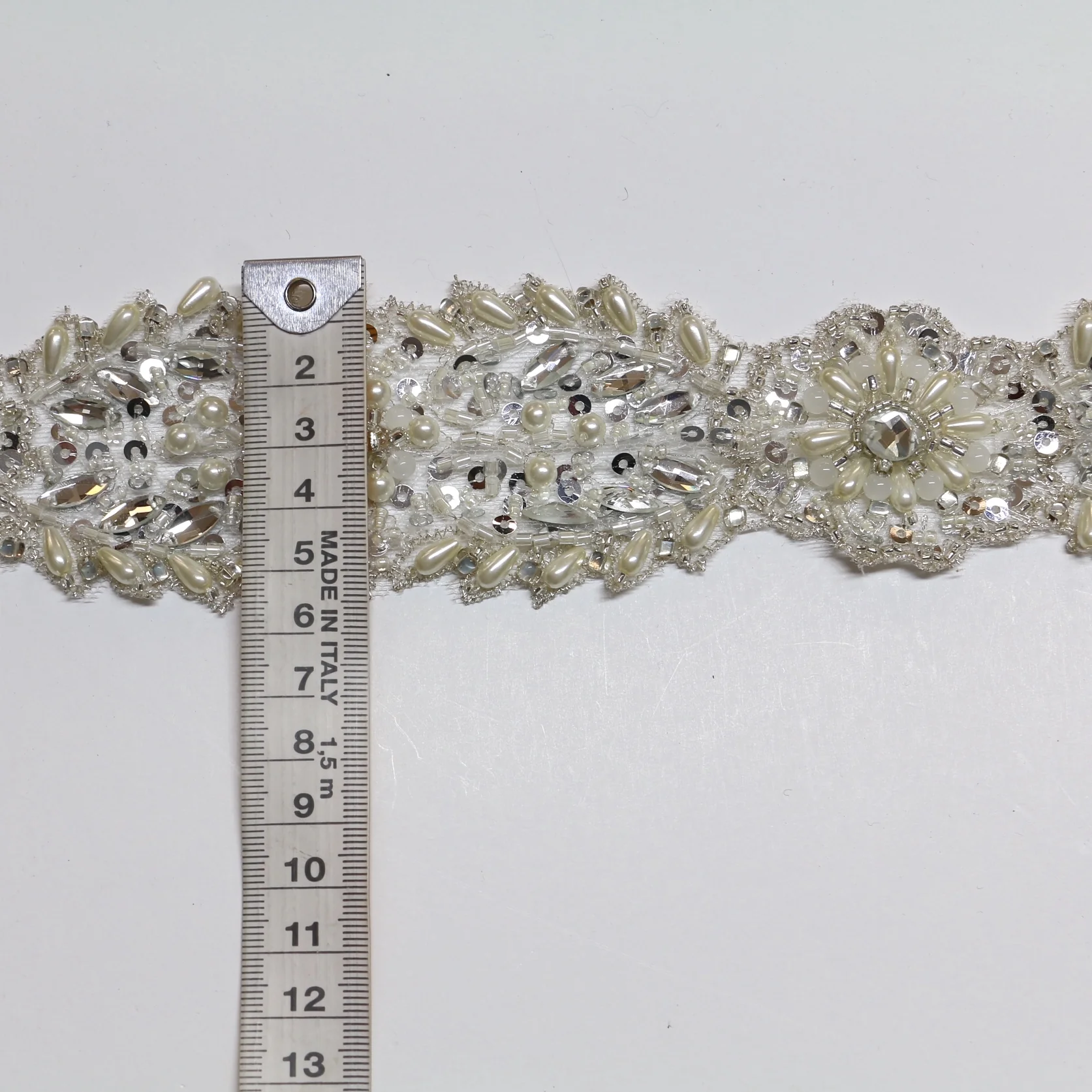 Natural Beaded/Pearl Trim - Image 3