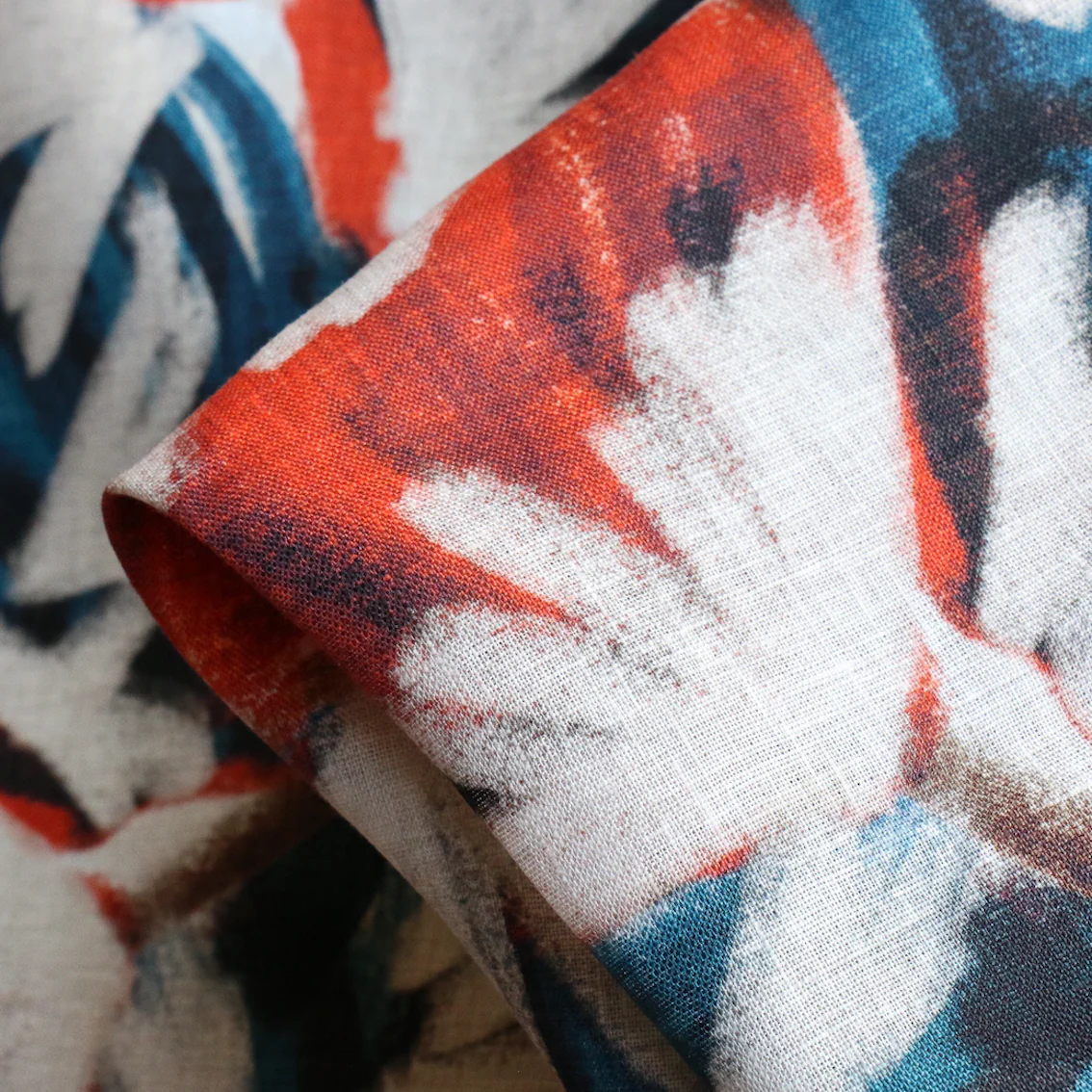 Fanfare Garden Printed Linen